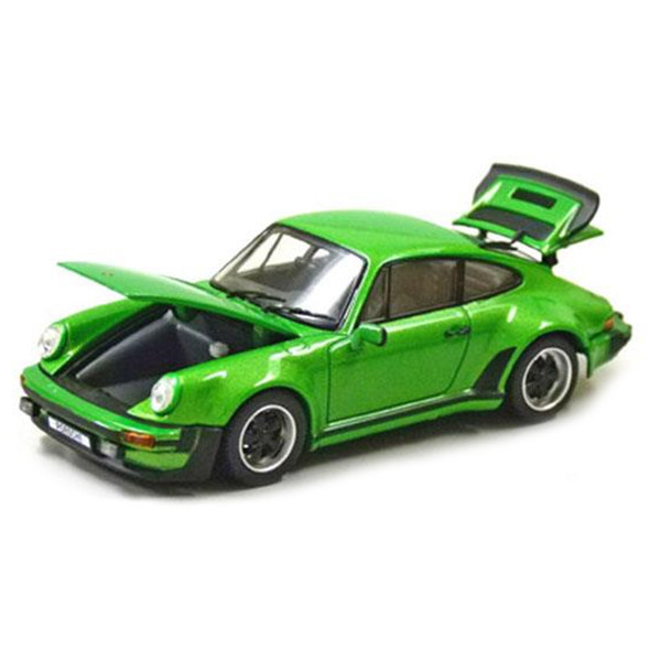 Kyosho 1:43 1975 Porsche 911 Turbo Diecast Metallic Green