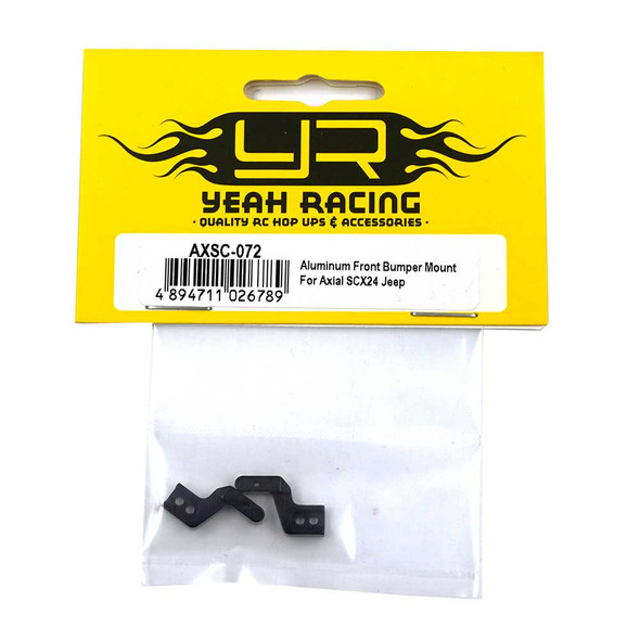 Yeah Racing AXSC-072 Aluminum Front Bumper Mount : SCX24 Jeep
