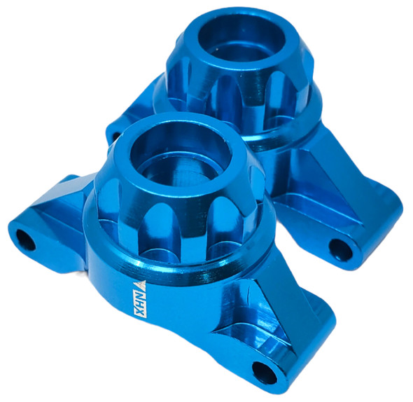 NHX RC Aluminum Rear Hub / Knuckle Arm : Tamiya TT02 A Blue 2pc