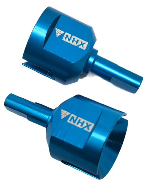 NHX Aluminum Drive Shaft Blue: Tamiya TT01/ TT01E