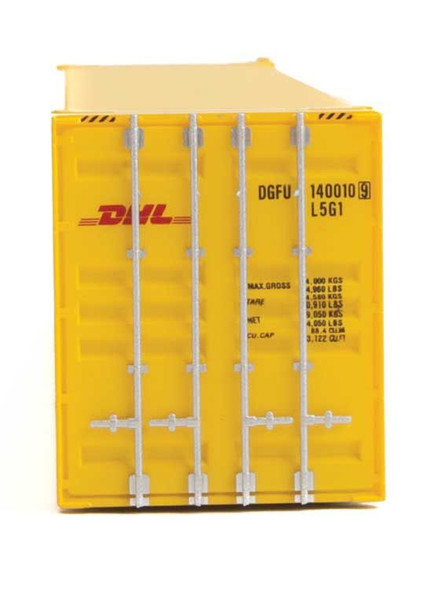 Walthers 45' Hi-Cube Corrugated-Side Container - DHL HO Scale