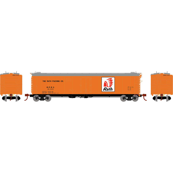 Athearn ATH2380 50' Ice Bunker Reefer RPRX #2103 Freight Cars N Scale