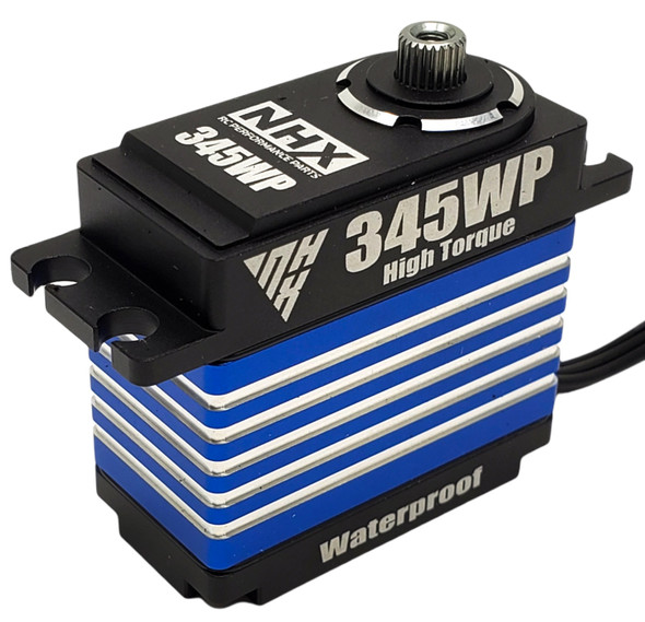 NHX 345WP High Torque IP67 Waterproof Digital Servo 345 oz Torque / .14 Speed