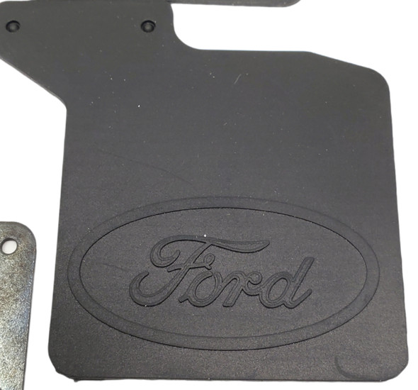 NHX Rubber Mud Flap Fender Set Black 4pcs/set : TRX-4 Ford Bronco