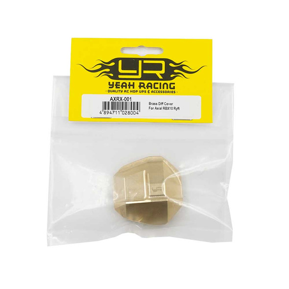 Yeah Racing AXRX-001 Brass Diff Cover 60g : Axial RBX10 Ryft