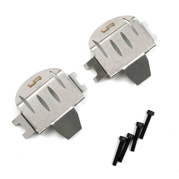 Yeah Racing AXRX-010 Stainless Steel Front & Rear Differential Protector : Axial RBX10 Ryft