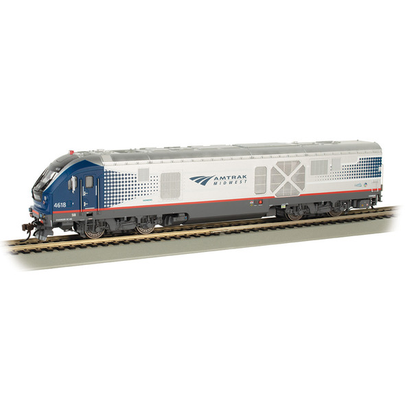 Bachmann 67901 Amtrak Midwest #4618 Locomotive w/ DCC & WowSound HO Scale