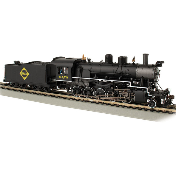 Bachmann 85402 ERIE #2478 DECAPOD Locomotive w/ DCC & WowSound 2-10-0 HO Scale