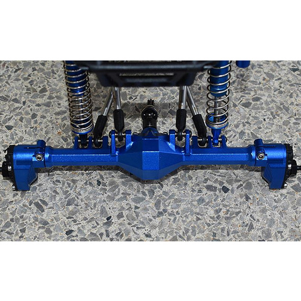 GPM Racing Aluminum Rear Gear Box Grey : Axial Capra 1.9 UTB