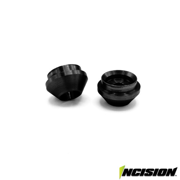 Incision IRC00460 Aluminum Lower Spring Cup for Incision Shocks - Black