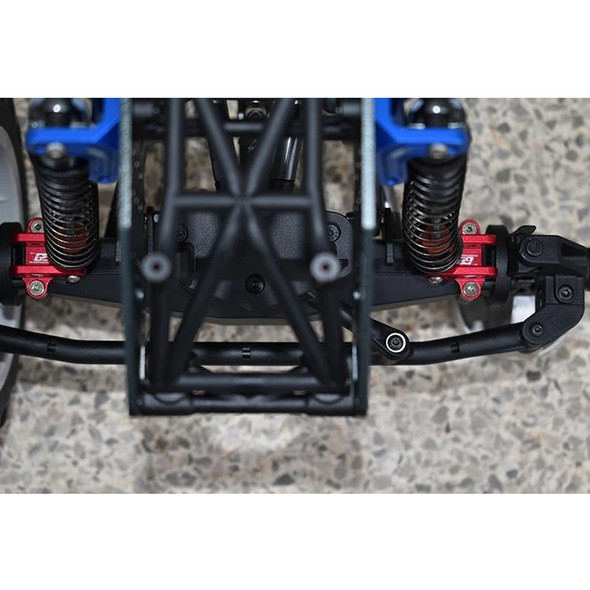 GPM Racing Aluminum Front Or Rear Lower Shock Mount Black : Losi 1/8 LMT