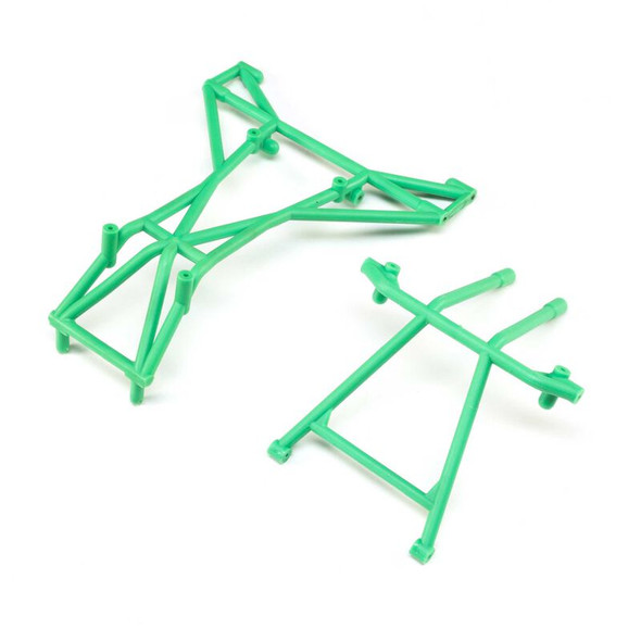 Losi LOS241041 Top and Upper Cage Bars Green : LMT