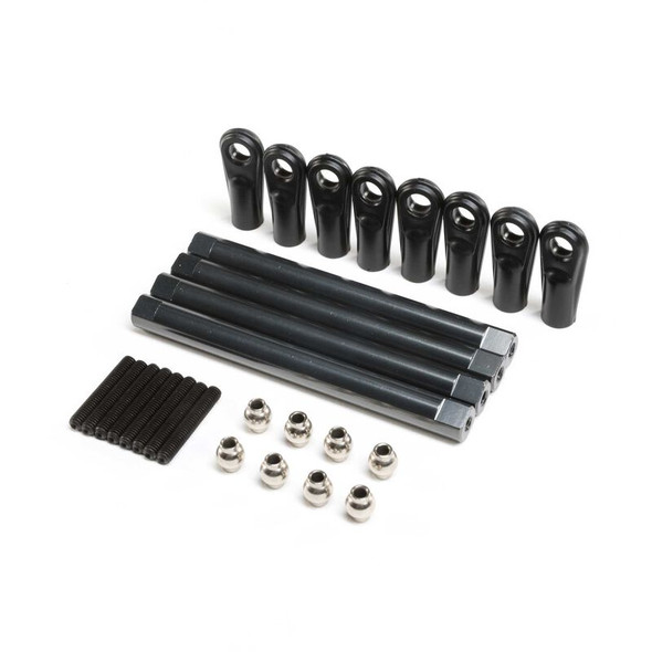 Losi LOS244008 Lower 4-link Bar Set (4) : LMT