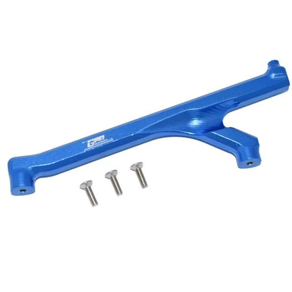 GPM Racing Aluminum Front Chassis Brace Set Blue : Losi 1/10 Lasernut U4