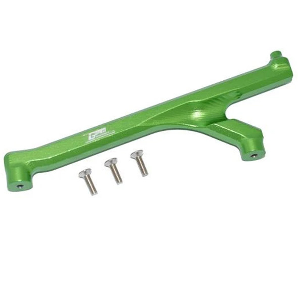 GPM Racing Aluminum Front Chassis Brace Set Green : Losi 1/10 Lasernut U4