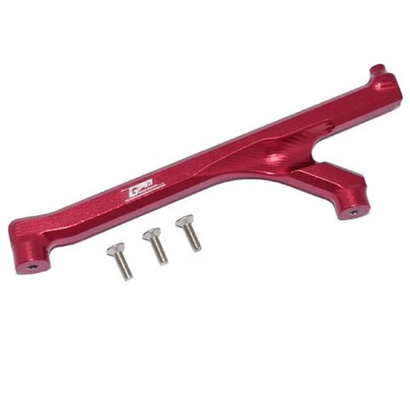 GPM Racing Aluminum Front Chassis Brace Set Red : Losi 1/10 Lasernut U4