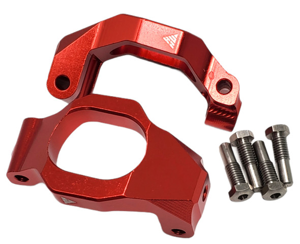NHX Aluminum Spindle Carrier/C-Hub Red for 1/10 MAXX