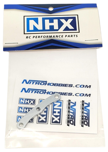 NHX Aluminum Front Arms Brace Silver Slash 4x4