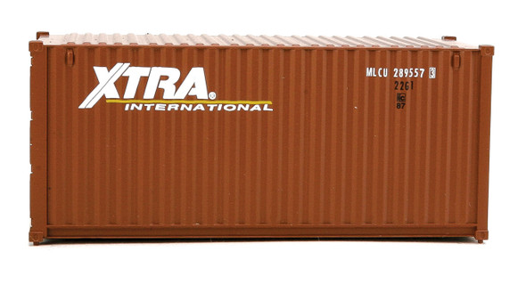 Walthers 20' Corrugated Container Xtra Leasing HO Scale