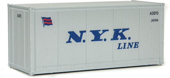 Walthers 20' Smooth-Side Container - NYK Lines HO Scale