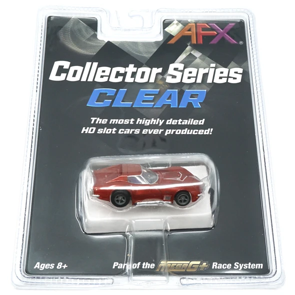 AFX 22038 1970 Corvette LT1 Red Metallic - Mega G+ HO Scale Slot Car