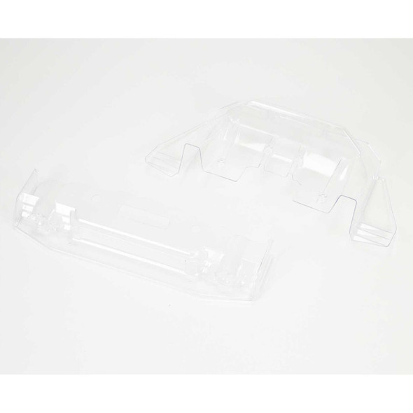 ARRMA ARA410012 Clear Splitter And Diffuser Trimmed : FELONY 6S BLX