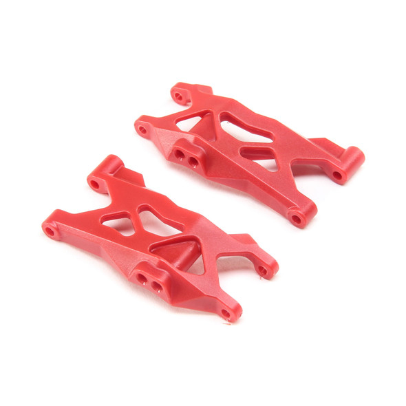 Axial AXI31605 Front Lower Control Arm Set Red : Yeti Jr