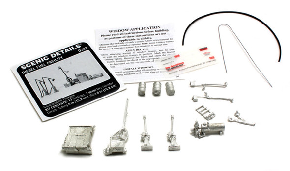Woodland Scenics D232 Diesel Fuel Facility HO Scale Kit