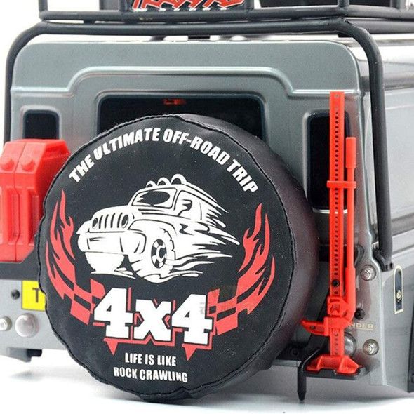 NHX RC 1/10 Spare Tire Cover for Crawler Wheels (4x4) TRX4 / SCX10