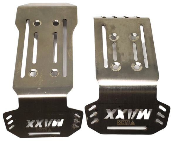 NHX Stainless Steel Chassis Protector / Armor Set : TRAXXAS 1/10 MAXX