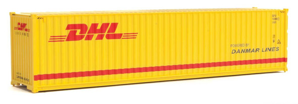 Walthers 40' Hi-Cube Corrugated-Side Container - DHL HO Scale