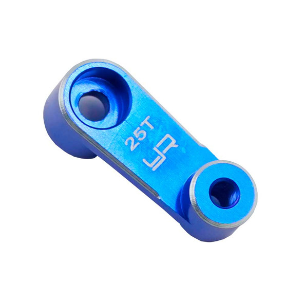 Yeah Racing YA-0689DB 25T Aluminum 15.5mm Servo Arm Blue : Associated B6 Series