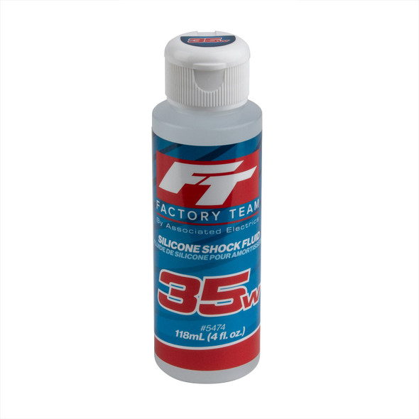 Associated 5474 FT Silicone Shock Fluid 35wt (425 cSt) 4oz. Bottle Associated 5474 FT Silicone Shock Fluid 35wt (425 cSt) 4oz. Bottle