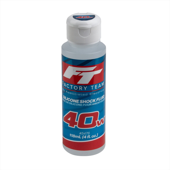 Associated 5476 FT Silicone Shock Fluid 40wt (500 cSt) 4oz. Bottle