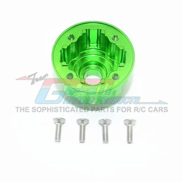 GPM Racing Aluminum Front or Rear Diff Case Green : Traxxas E-Revo VXL 2.0