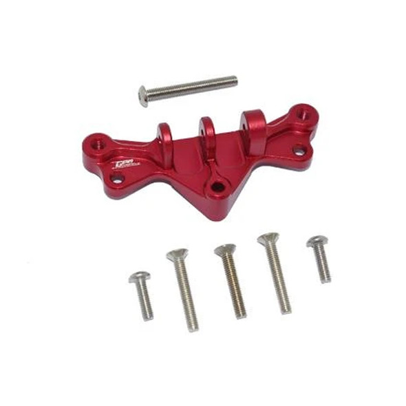 GPM Alum Mount Front Or Rear Gearbox Upper Suspension Links Red : Losi 1/8 LMT