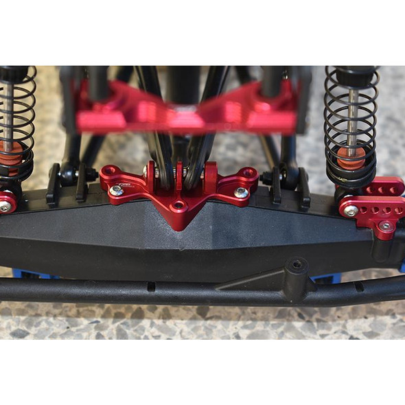 GPM Alum Mount Front Or Rear Gearbox Upper Suspension Links Red : Losi 1/8 LMT