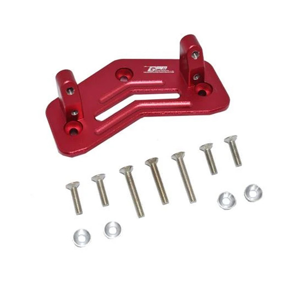 GPM Racing Aluminum Servo Mount Red : Losi 1/8 LMT