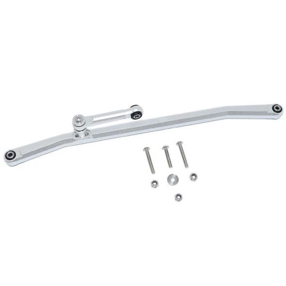 GPM Racing Aluminum Front Steering Tie Rods Silver : Losi 1/8 LMT