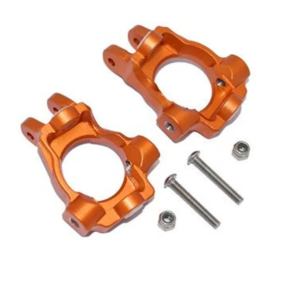 GPM Racing Aluminum Front C-Hubs Orange : Losi Lasernut U4