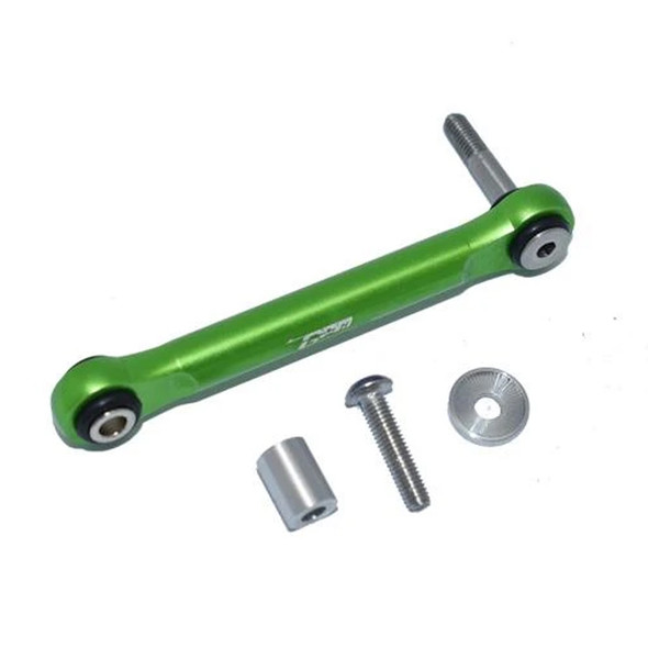 GPM Racing Aluminum Servo Tie Rod Green : Losi Lasernut U4