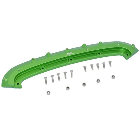 GPM Racing Aluminum Front Bumper Mount Green : Arrma 1/7 Infraction / Limitless