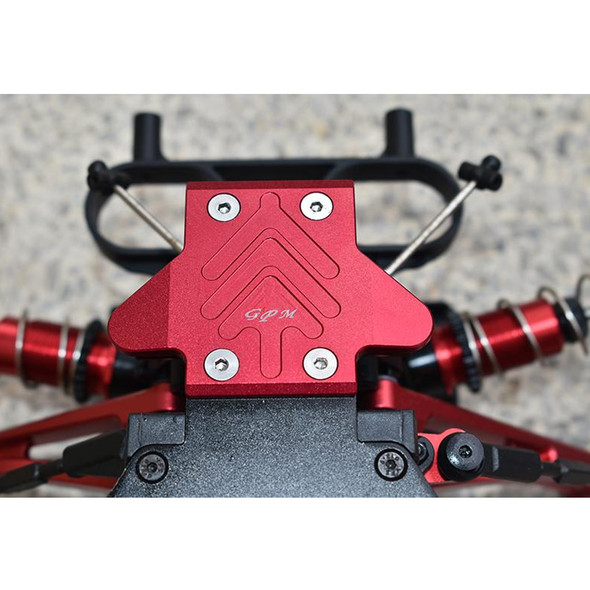GPM Racing Aluminum Front Chassis Protection Plate Orange : Arrma 1/7 Mojave