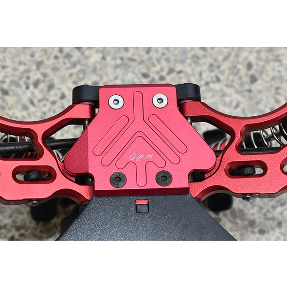GPM Racing Aluminum Rear Chassis Protection Plate Silver : Arrma 1/7 Mojave