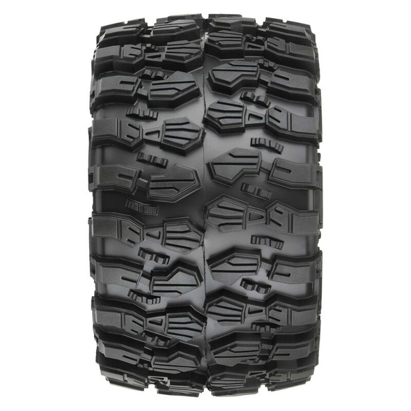 Pro-Line 10190-10 1/10 Hyrax Front/Rear 2.8" MT Tires Mounted 12mm Blk Raid (2)