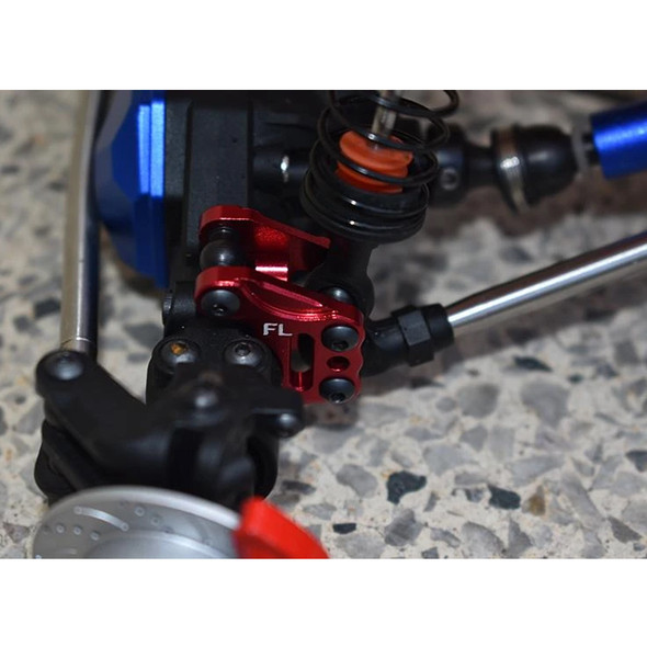 GPM Alum Front/Rear Axle Mount Set for Suspension Links Orange : Axial 1/10 RBX10