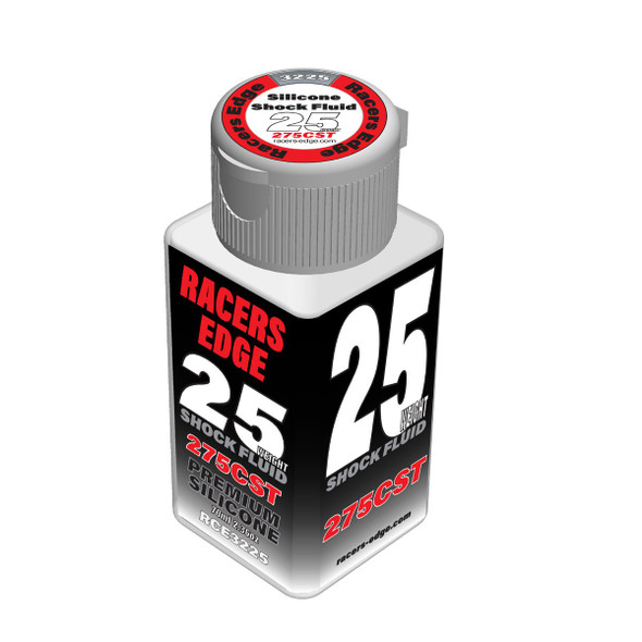 Racers Edge RCE3225 25 Weight 275cst 70ml 2.36oz Pure Silicone Shock Oil