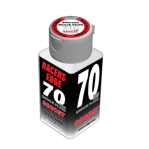 Racers Edge RCE3270 70 Weight 900cst 70ml 2.36oz Pure Silicone Shock Oil