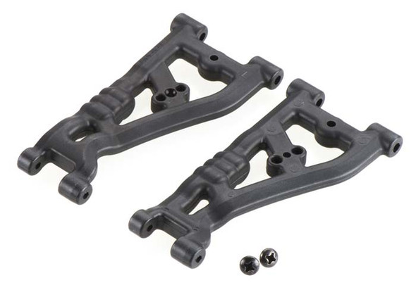 RPM 73522 Front A-Arms (Black) for Associated ProSC, ProLite & ProRally 4wd