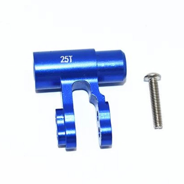 GPM Racing Aluminum Standard 25T Servo Horn Blue : Traxxas X Maxx GPM Racing Aluminum Standard 25T Servo Horn Blue : Traxxas X Maxx